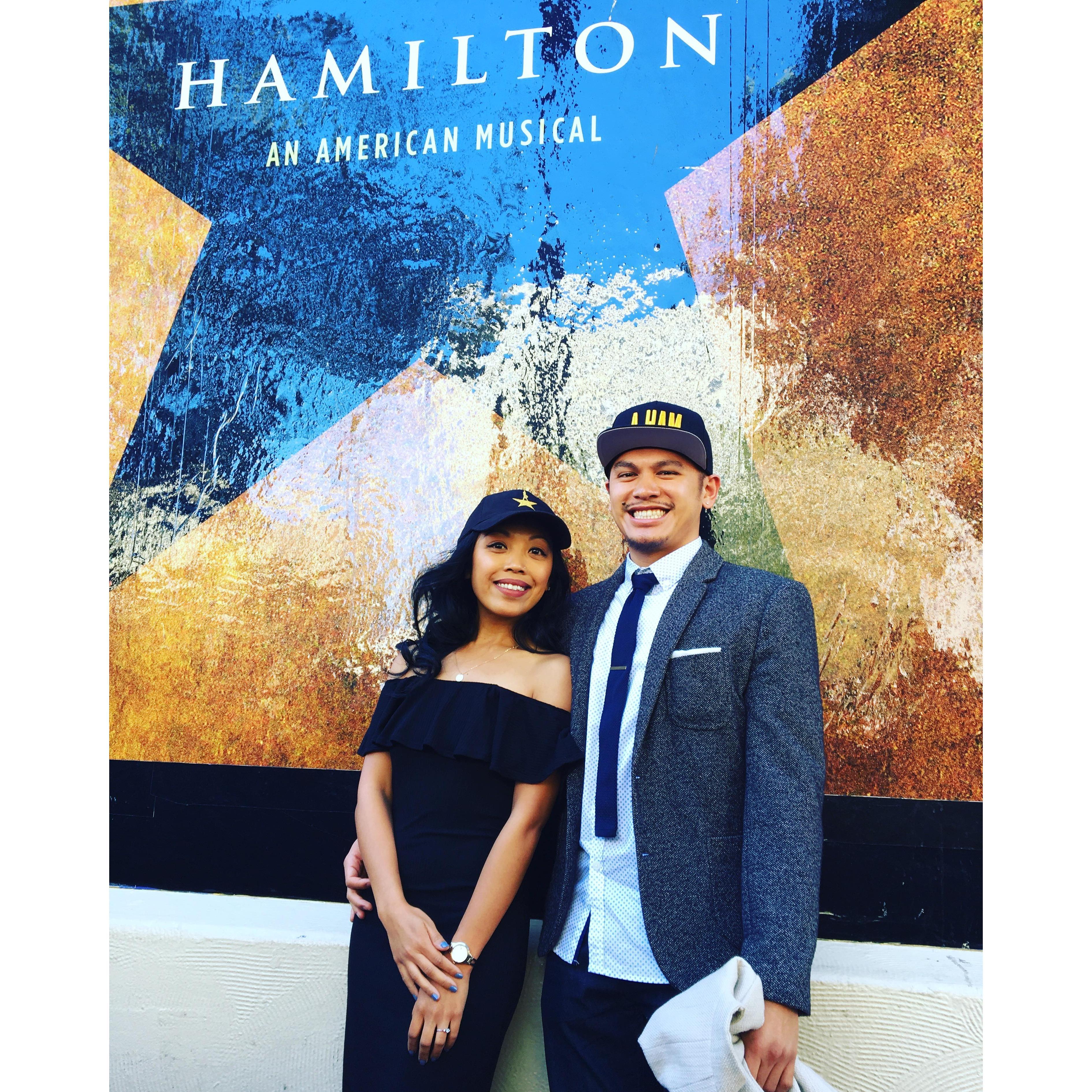 SHN Orpheum Theatre — We were so lucky to witness Hamilton when it was in SF last year. For a while, it was the only soundtrack we listened to. We still know most, if not all, of the words.