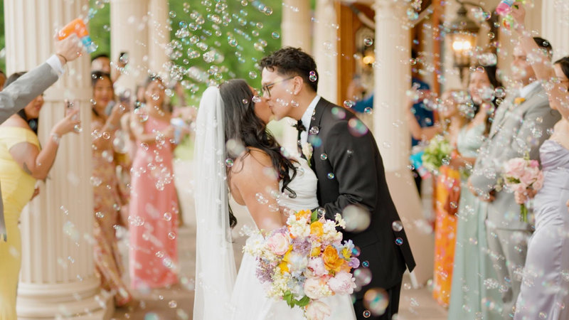 Galilee & Carl wedding film still