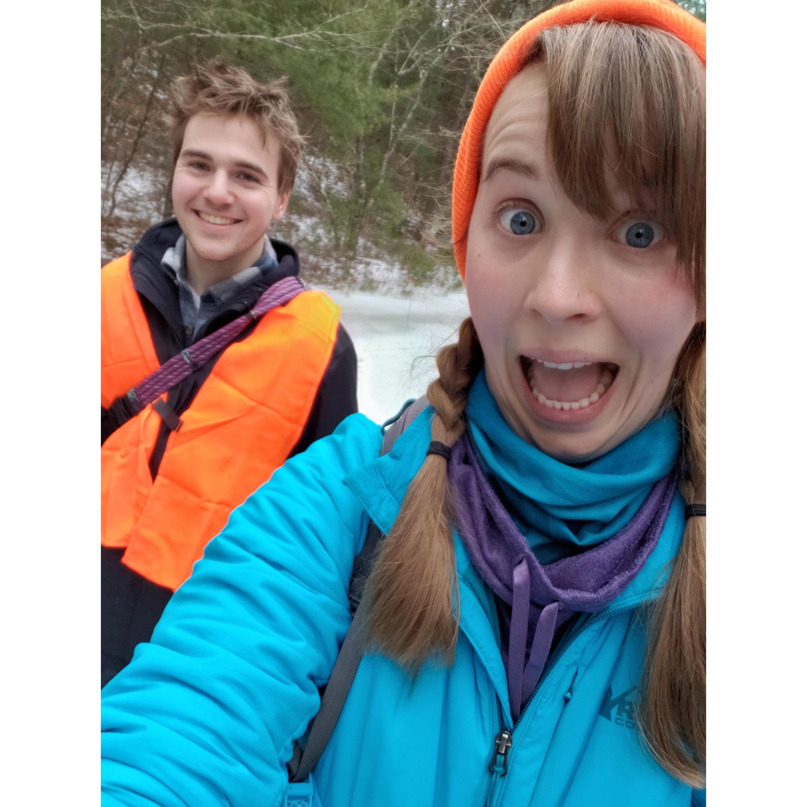 Getting out for a hike