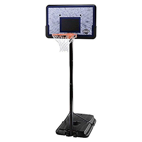 Lifetime 1221 Pro Court Height Adjustable Portable Basketball System, 44 Inch Backboard