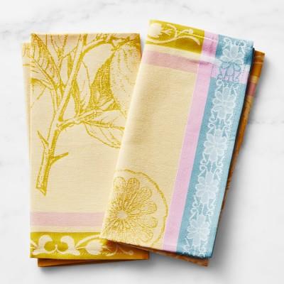 Bright Jacquard Napkins, Set of 4