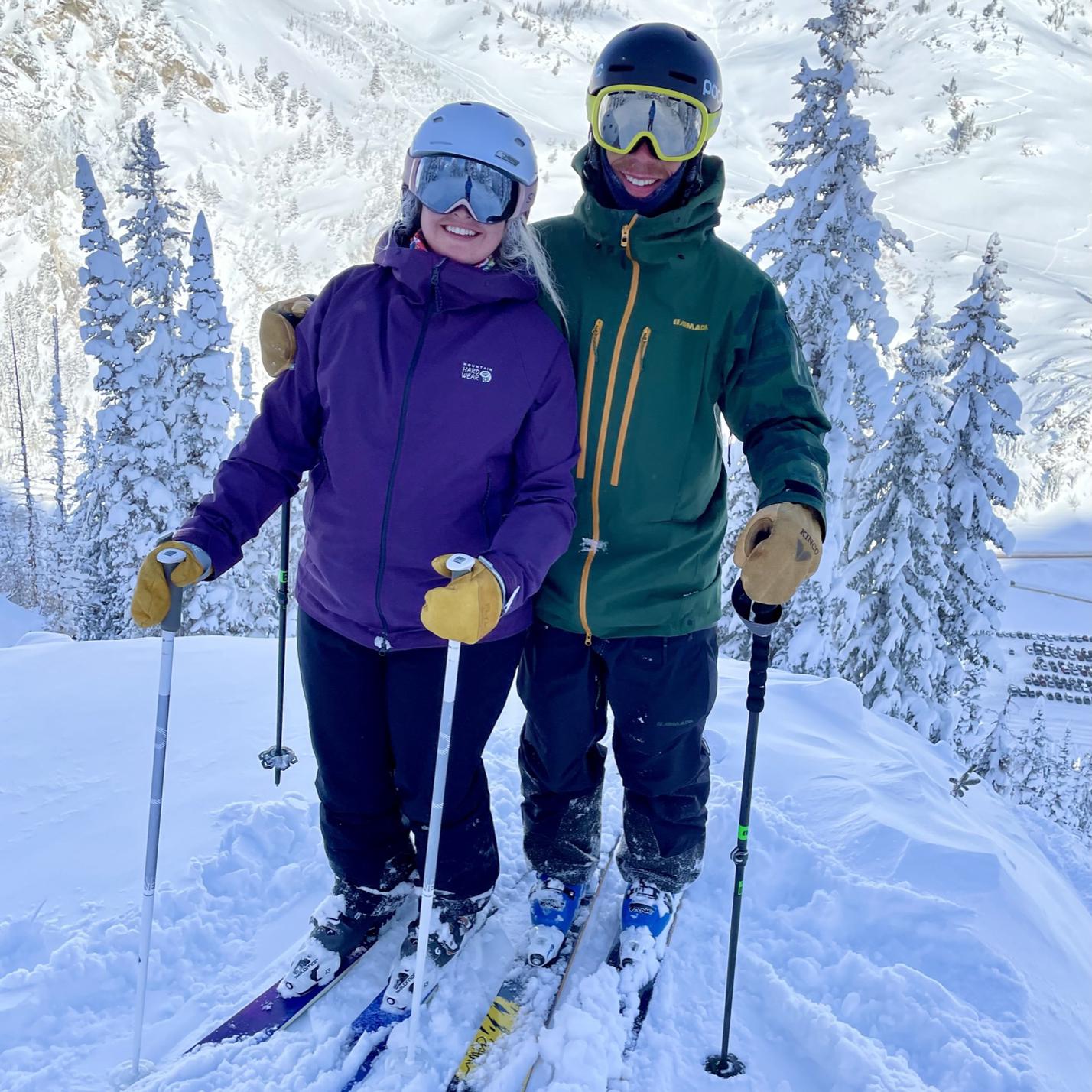 Alta after a huge storm cycle - New Year’s Day 2022