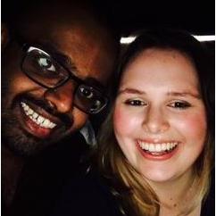 Photo booth selfie from a night out in NYC.-Summer 2016