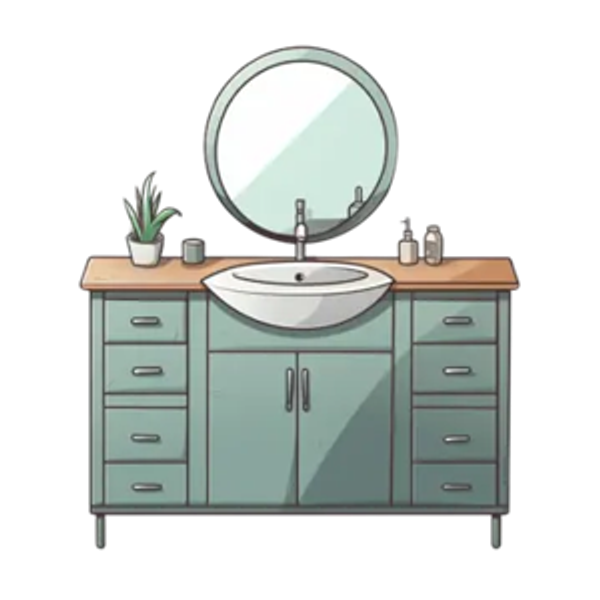 New Bathroom Vanity