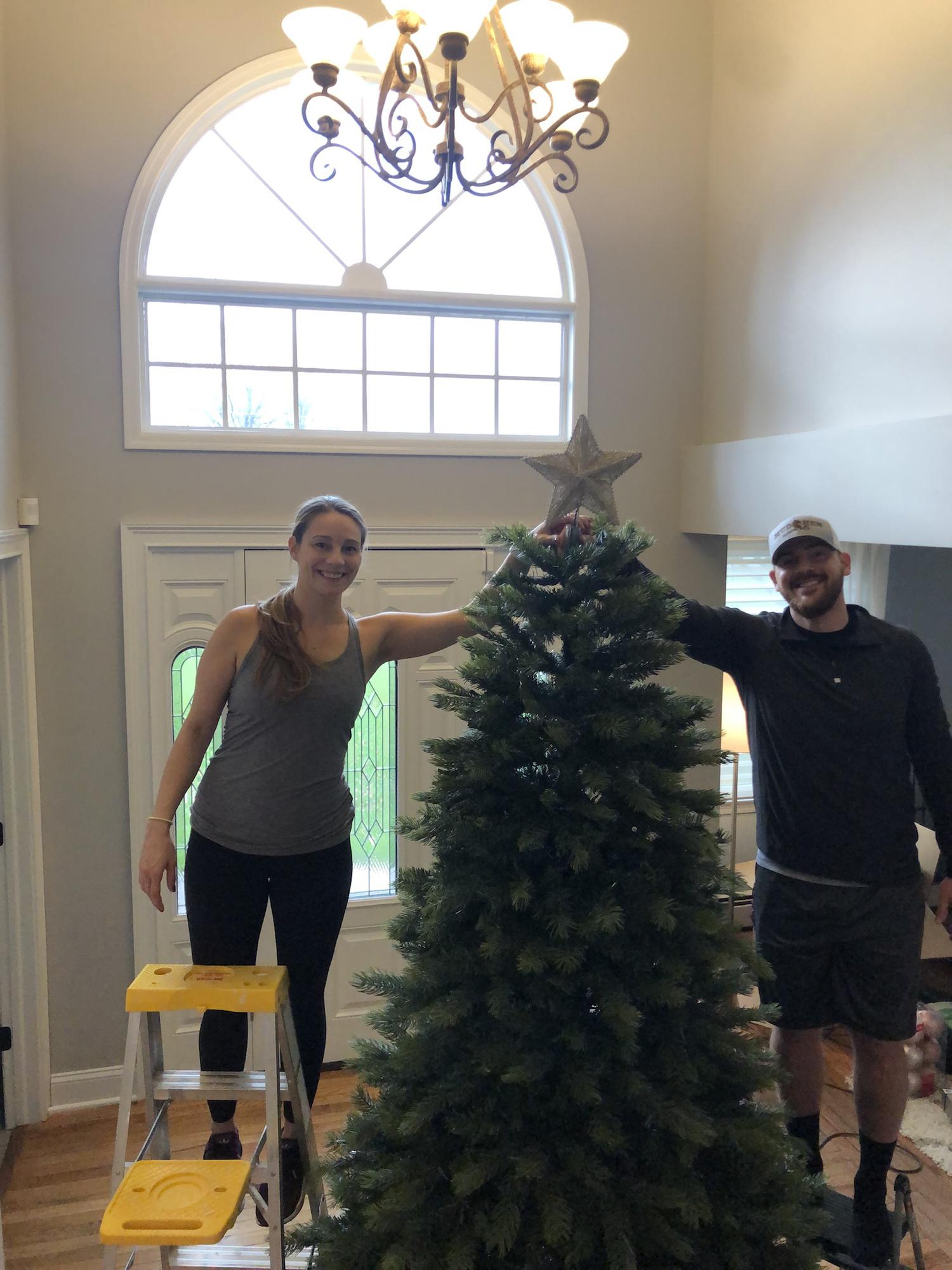 Our first Christmas in our home.