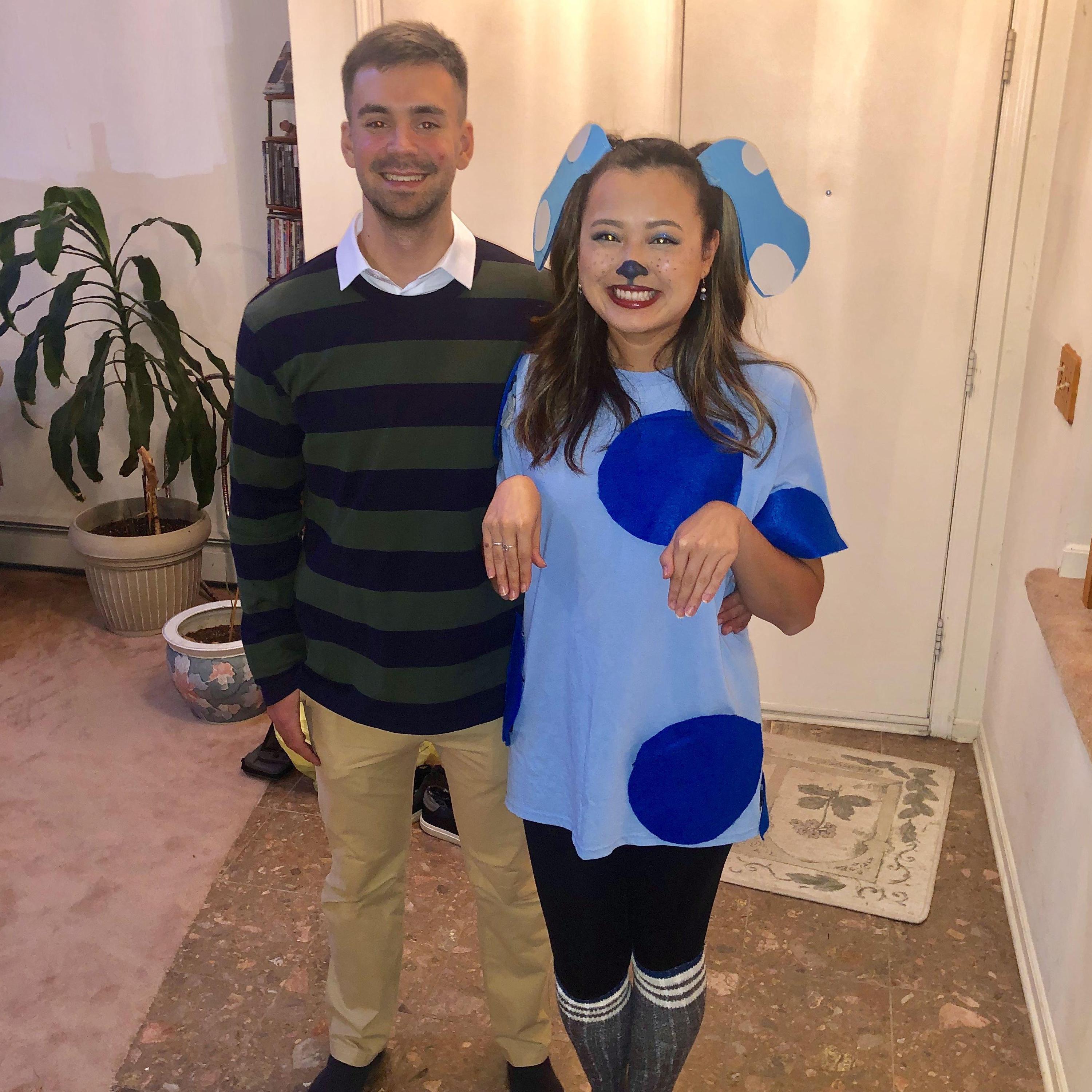 Halloween 2019 - Blue & Steve (from Blue's Clues!)