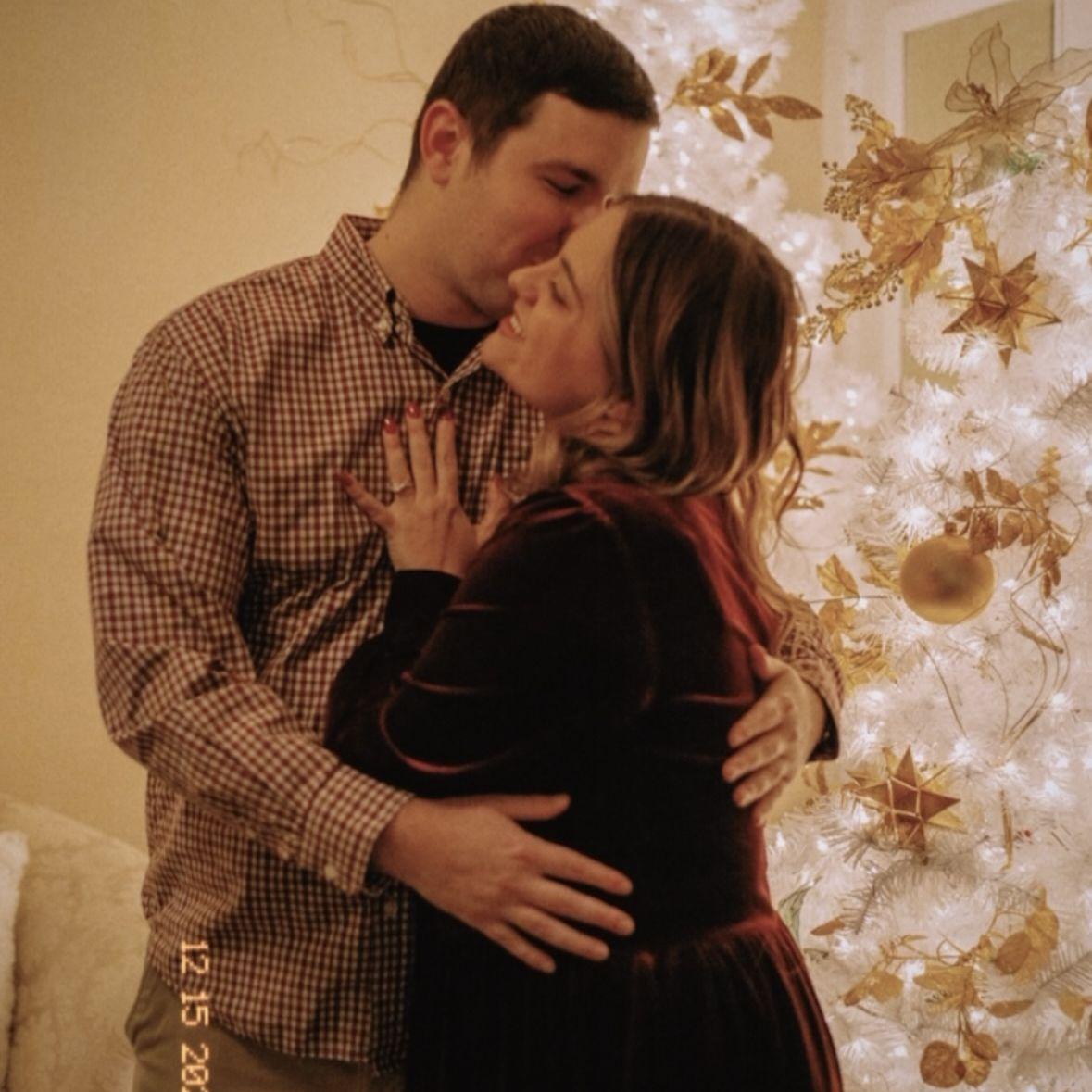 Our first Christmas together and our last as fiances.