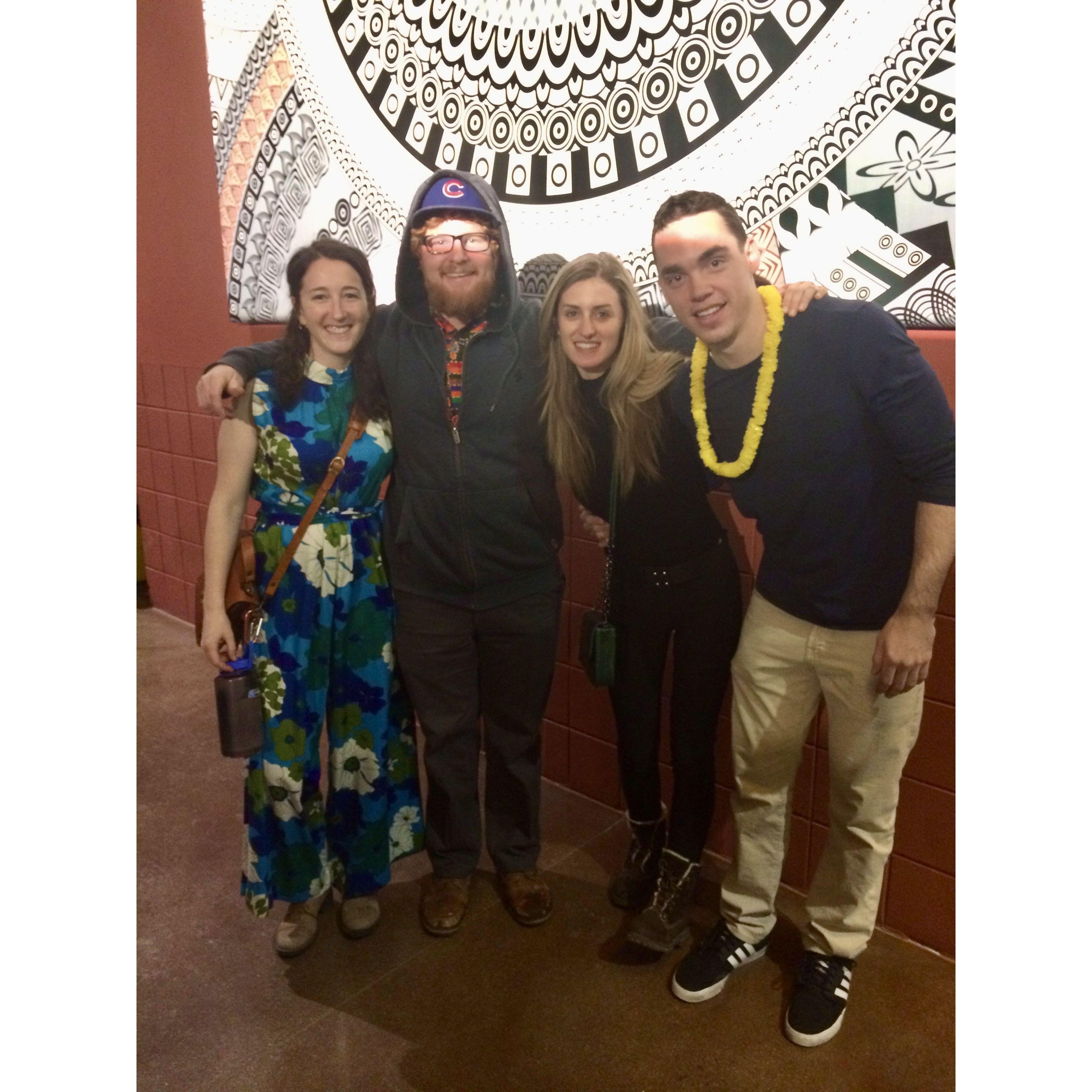December 31, 2014: Our first time meeting!