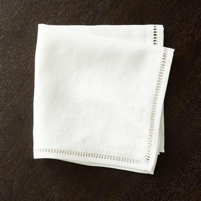 Eyelet White Napkin