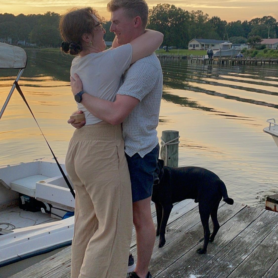 pure joy (and overwhelming emotion) on Nana’s dock