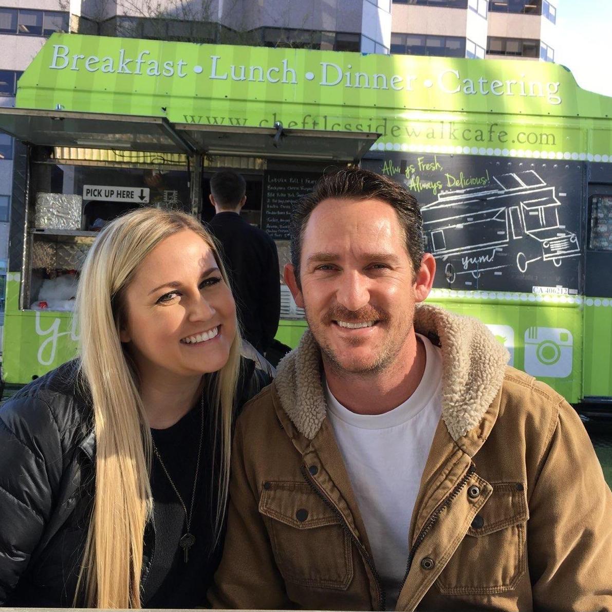 Testing out food trucks for the wedding!