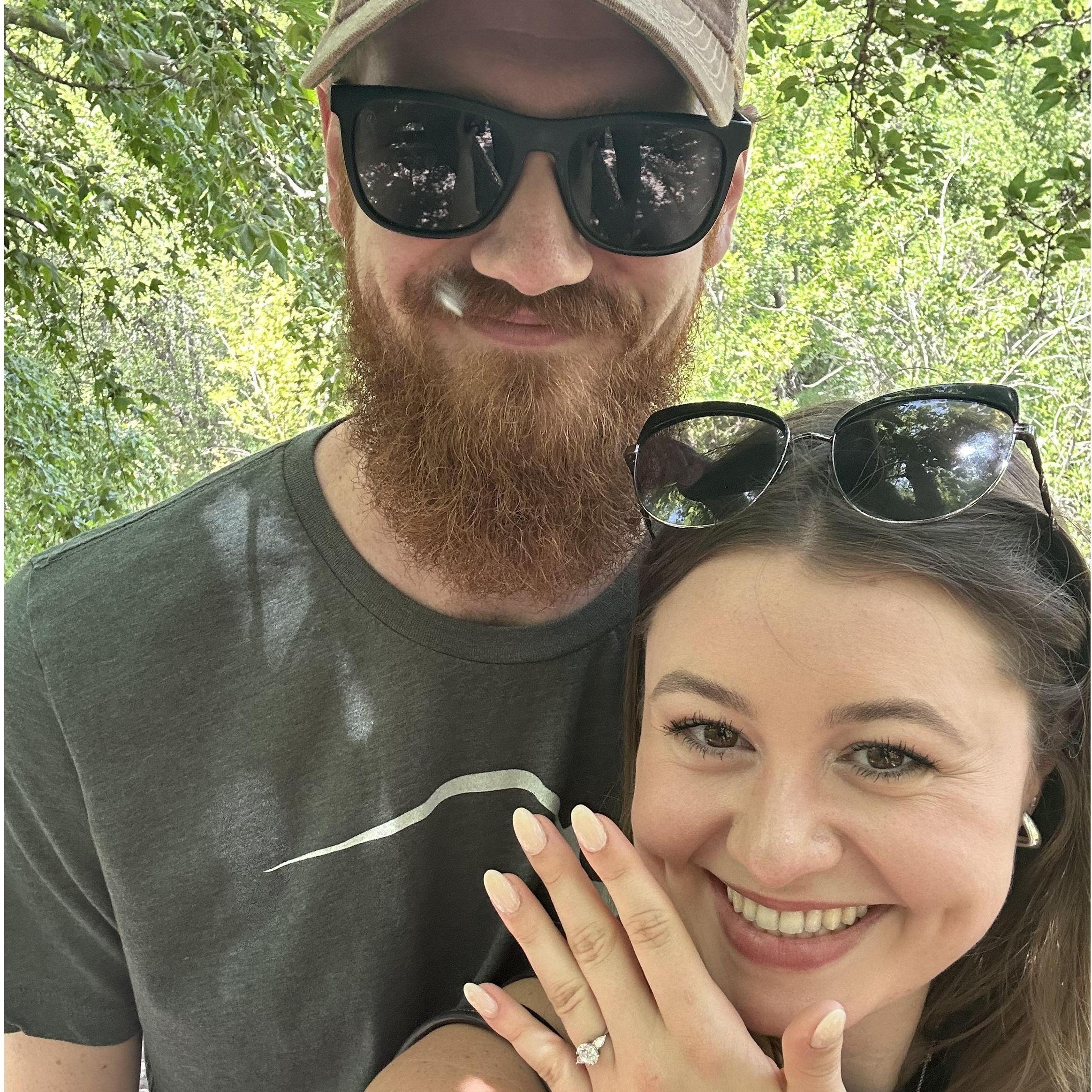 Obviously said "YES!"
