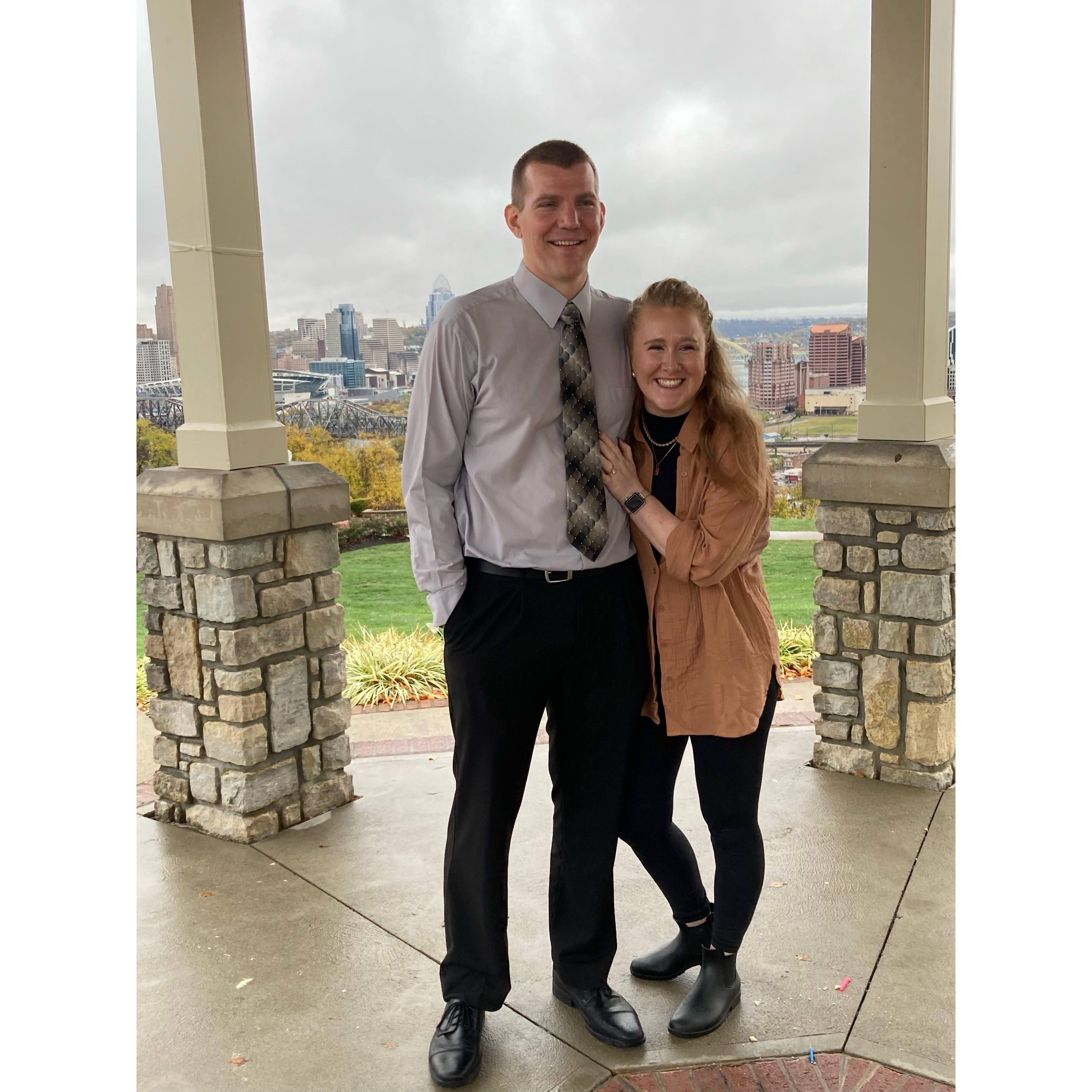 10/28/23
Proposal at Devou Park in Covington, KY