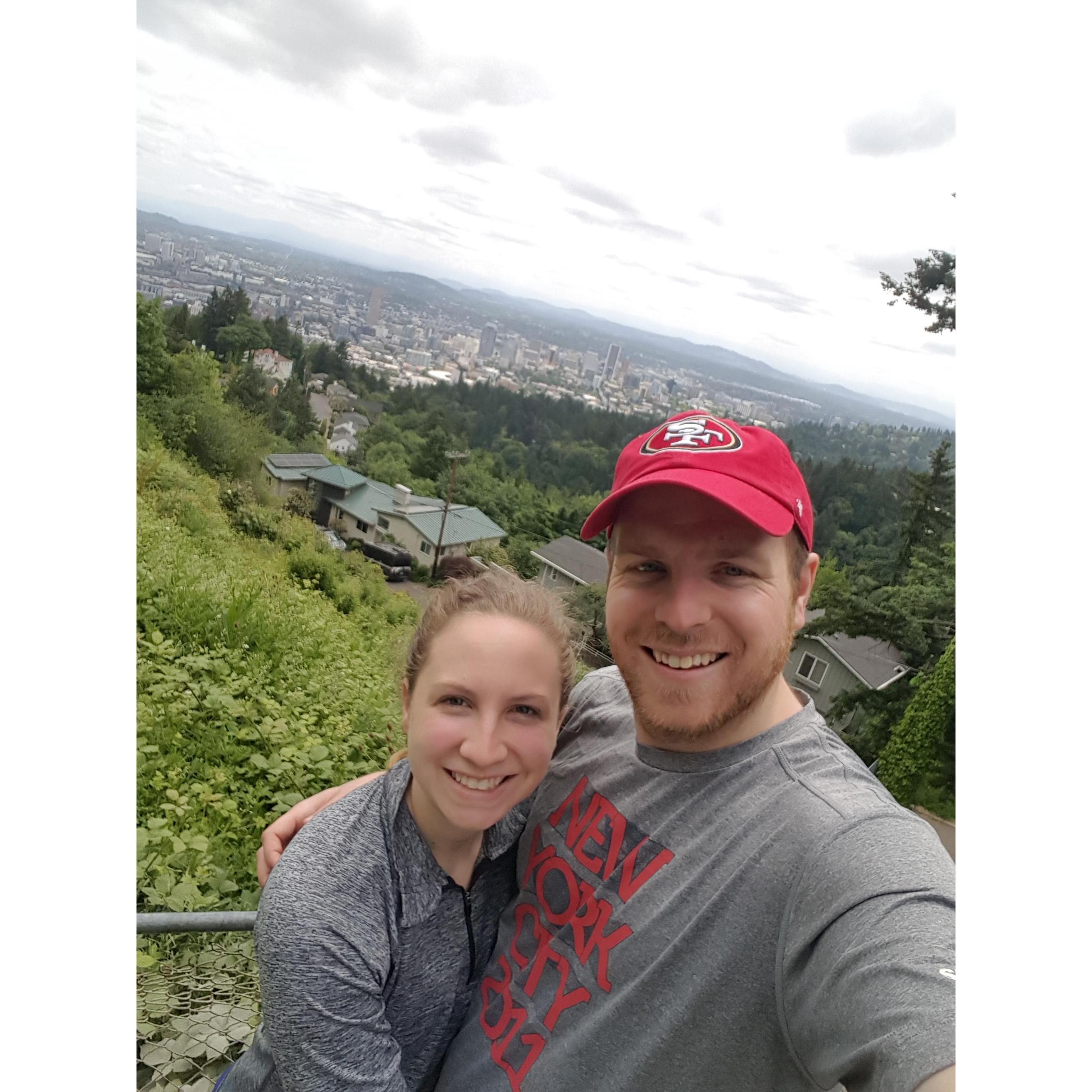 Hiking in Forest Park
Portland, OR - May 2018