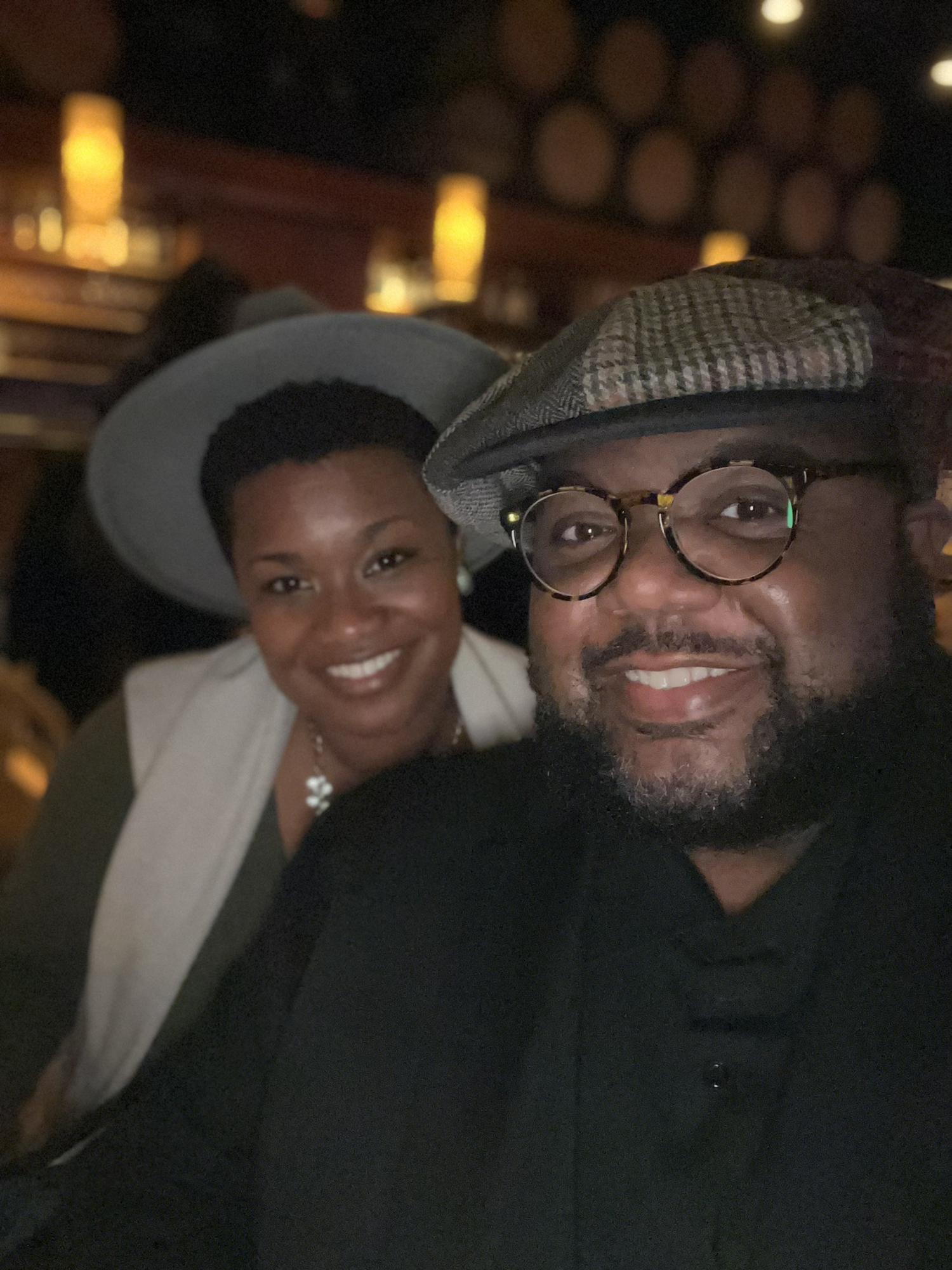 Enjoying the amazing sounds of Jeff Bradshaw January 2022