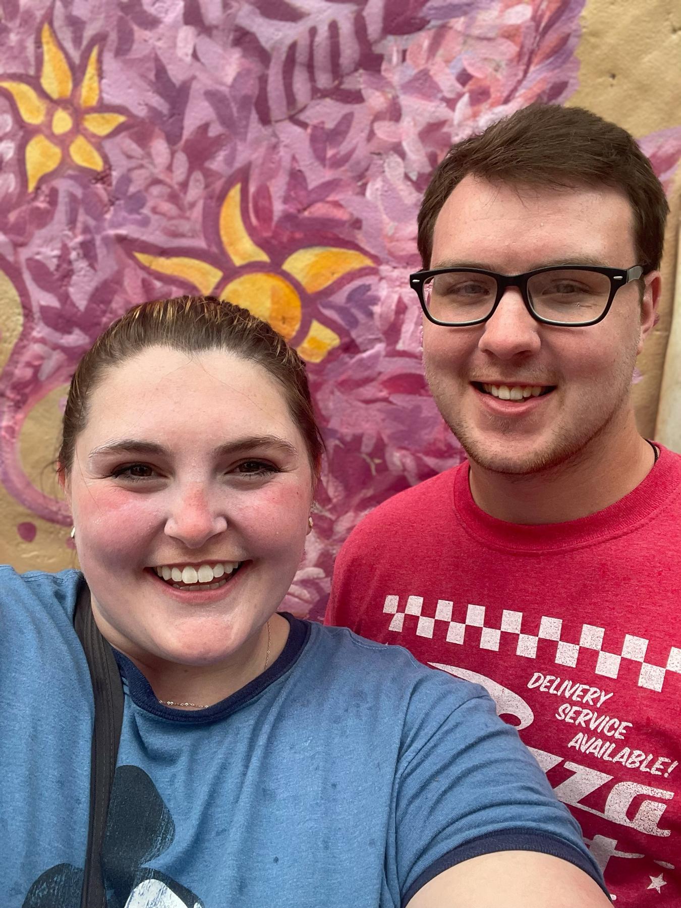 Our first time going to Disney together as a couple! We had so much fun running around Magic Kingdom for the day!