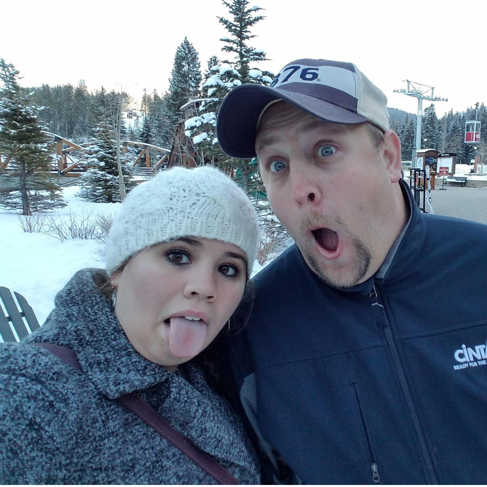 Our winter tradition of a weekend getaway - a cold trip up to Winter Park