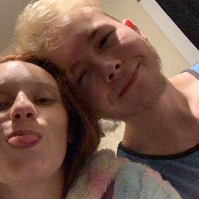 One of the first pictures of us together, October 2020