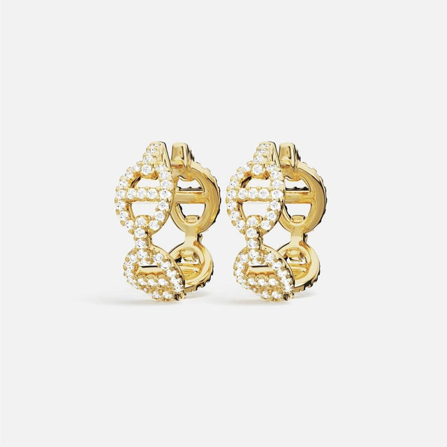 Maille Marine Hoop Earrings