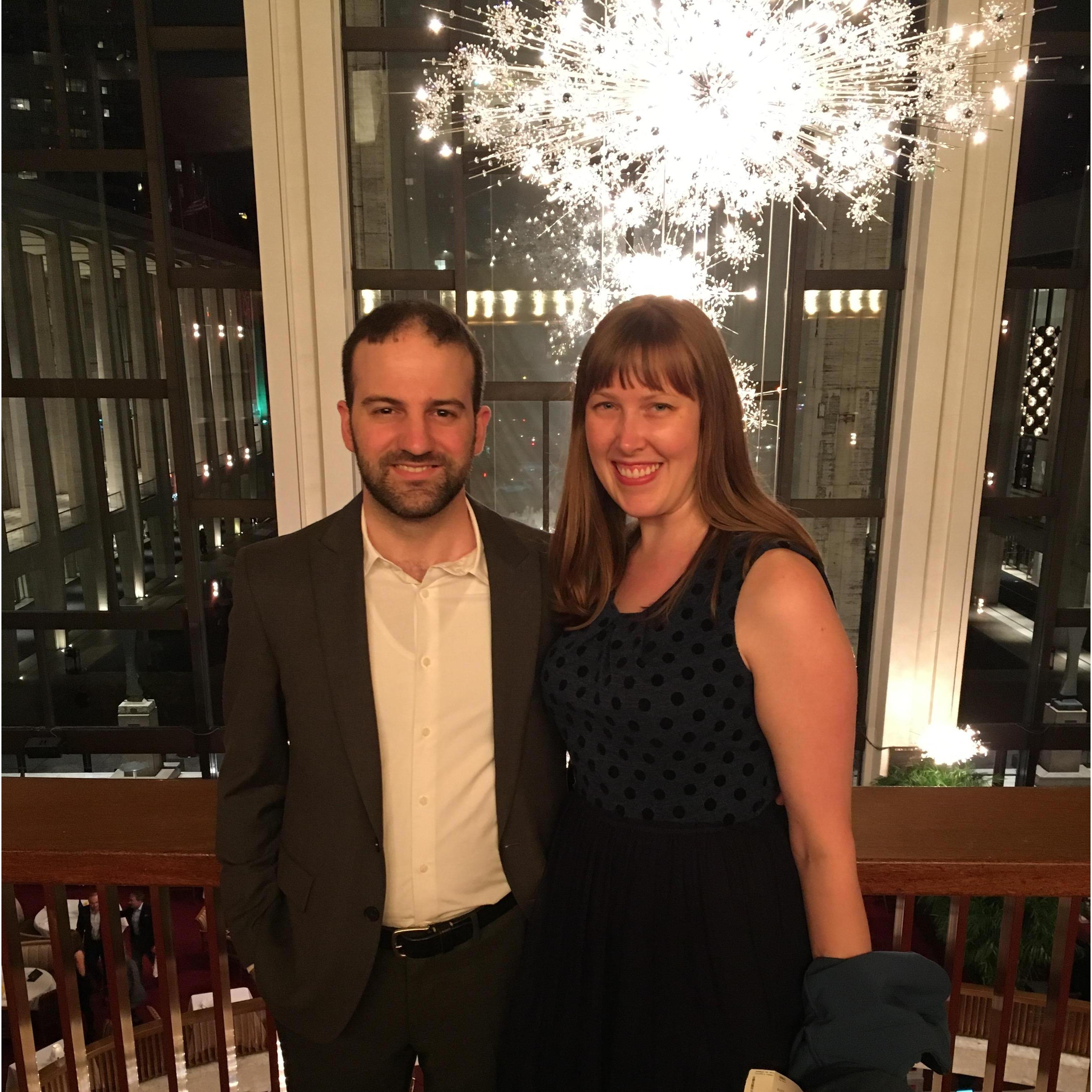 Intermission at the Metropolitan Opera
