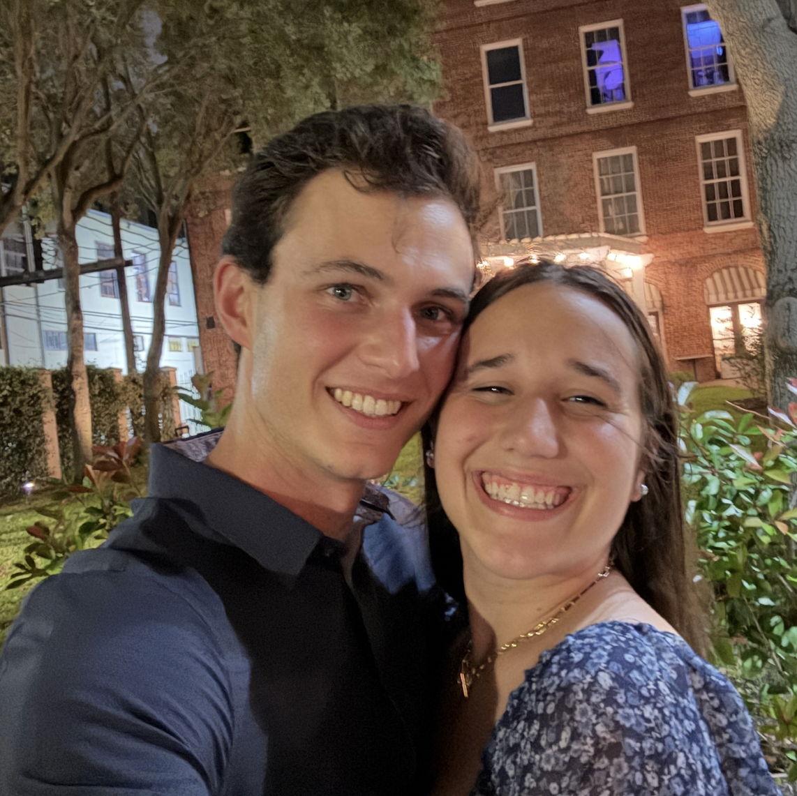 Our 6 month date, when we first told each other we wanted to get married!!