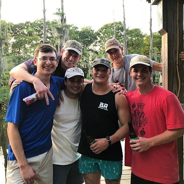 Crawfish boil at paps