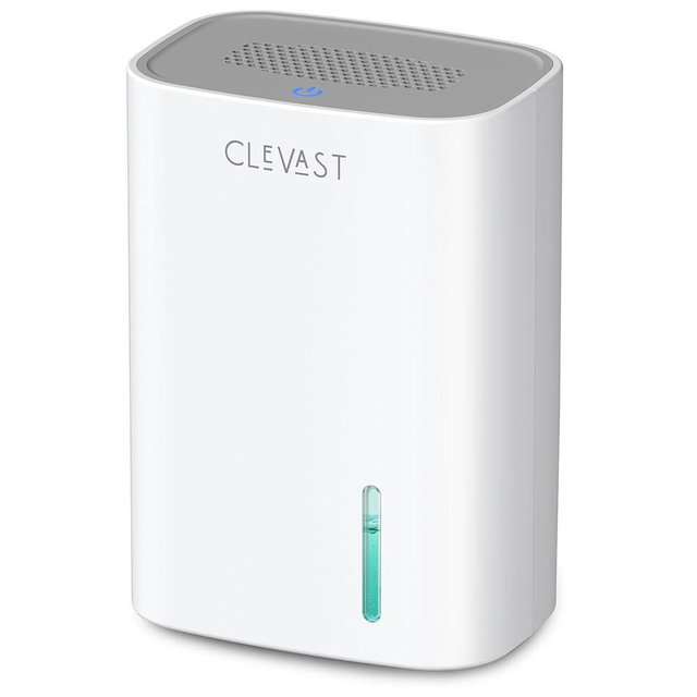 CLEVAST Small Dehumidifier for Home, 30 OZ Mini Quiet Dehumidifiers for Bathroom, Portable Compact Air Dehumidifier for bedroom, Closet, RV, Camper, House (285 sq. ft), Not Cordless