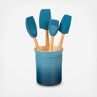 Craft Series 5-Piece Utensil Set with Crock