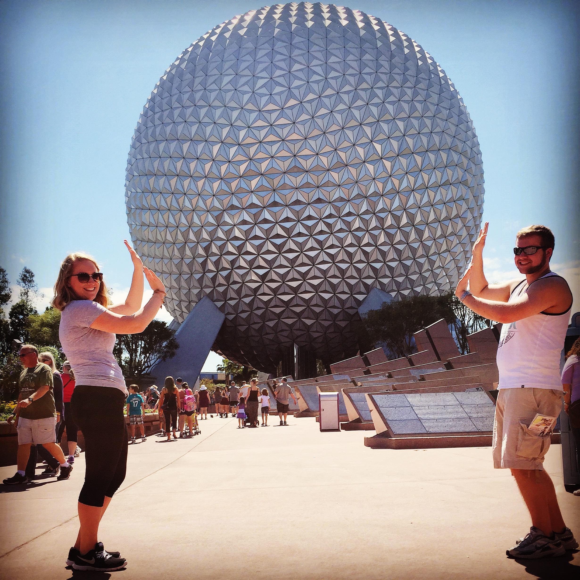 March 2015 - our first time in Disney together