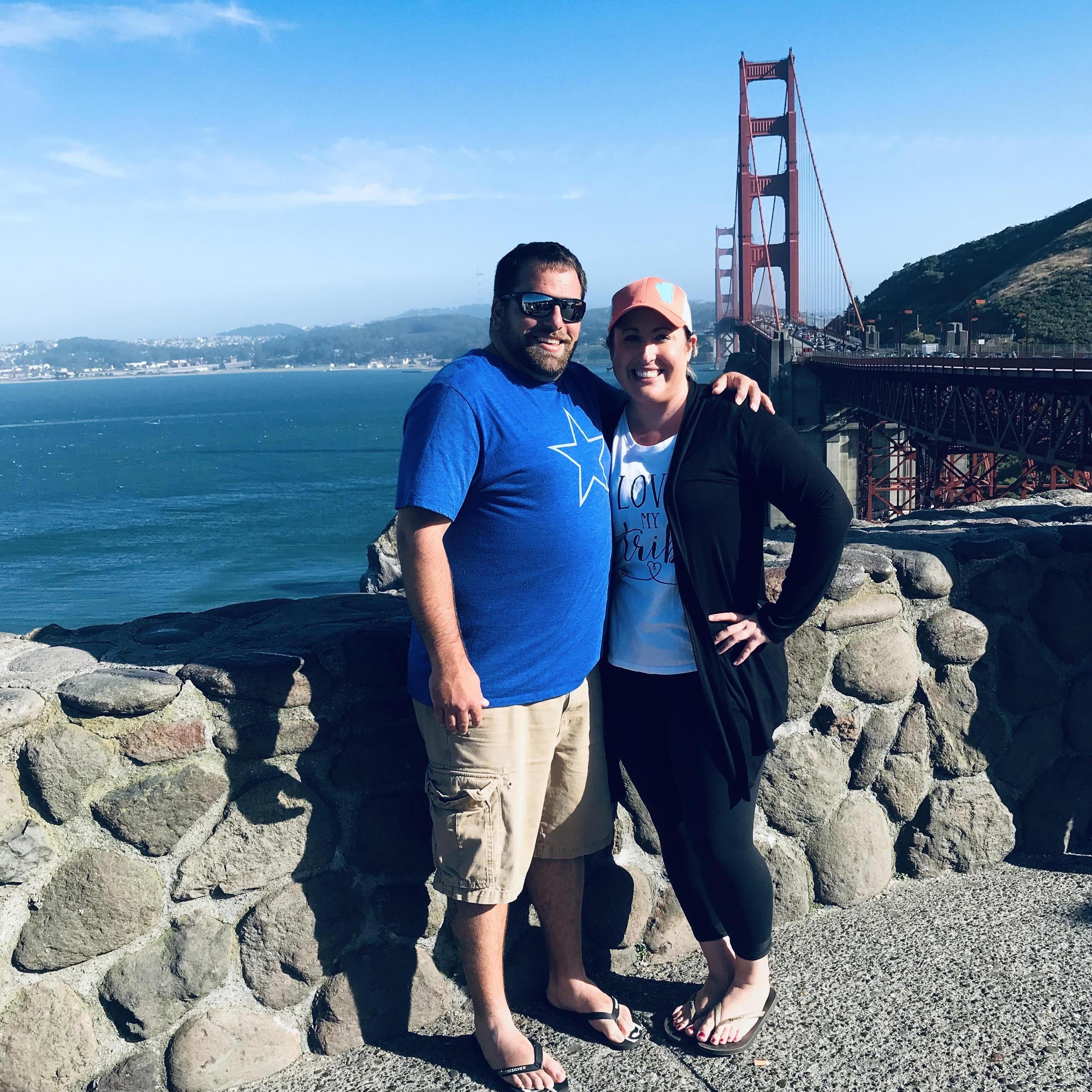 A day in the bay at the Golden Gate bridge!