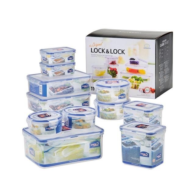 Lock n Lock Easy Essentials 22-Pc. Food Storage Container Set