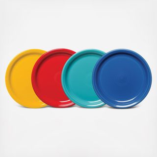 Bistro Coupe Assorted Luncheon Plate, Set of 4