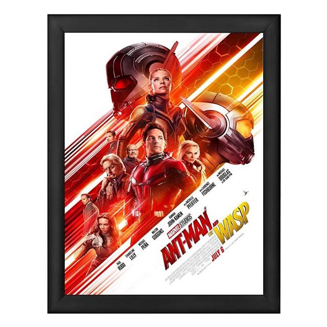 SnapeZo Poster Frame 30x40 Inches, Black 1.2 Inch Aluminum Profile, Front-Loading Snap Frame, Wall Mounting, Premium Series