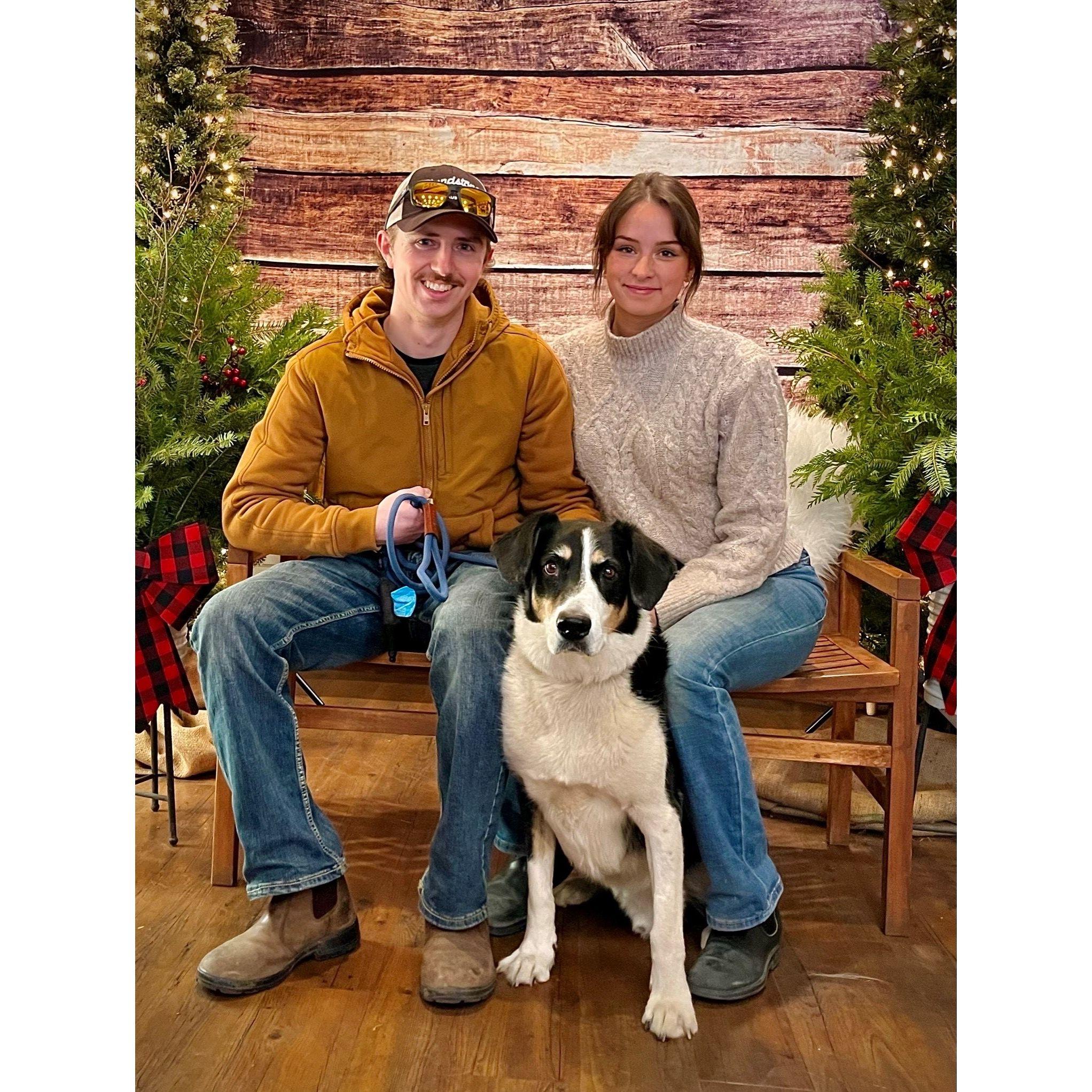 Us and our little rescue Joe
