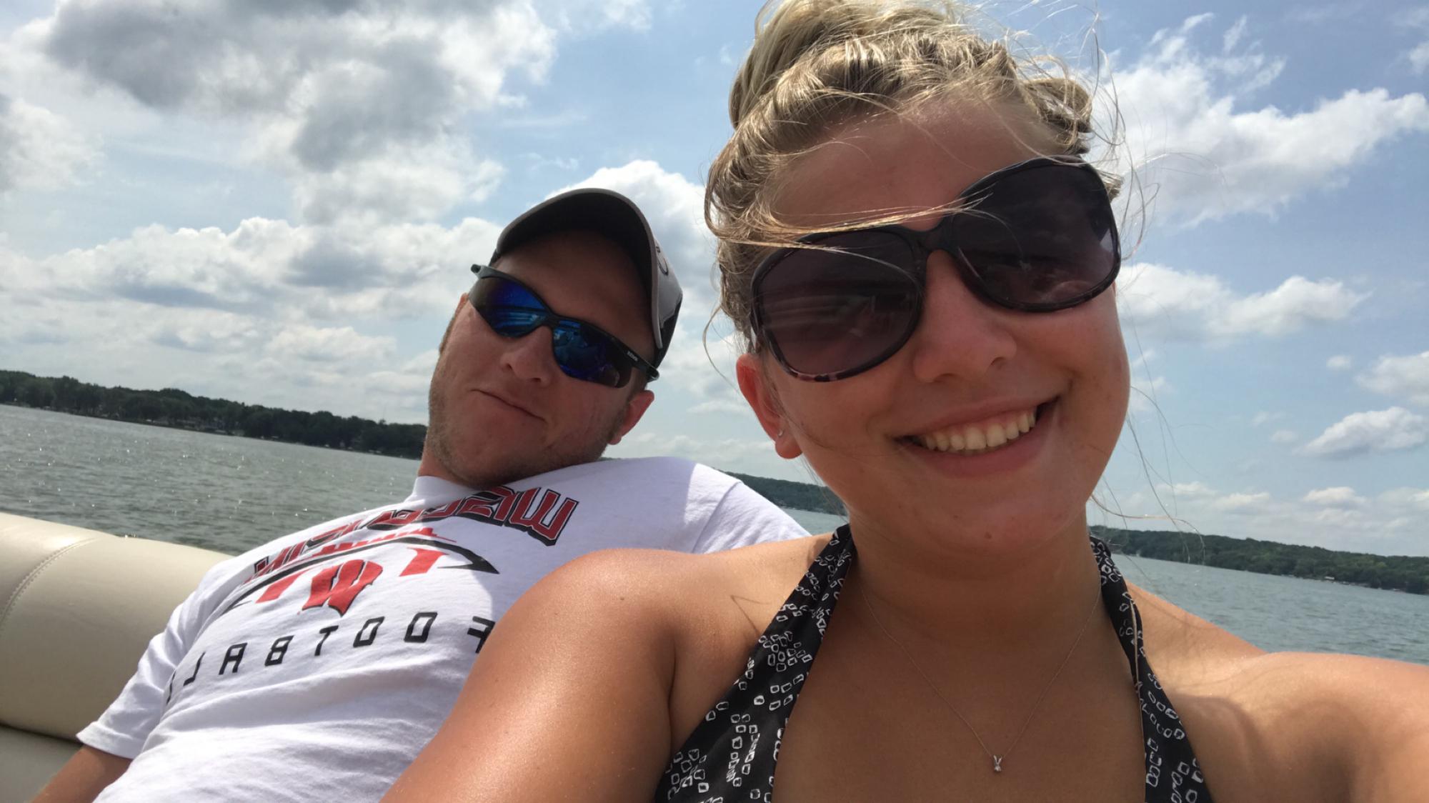 Summer boating adventures with Ally's family