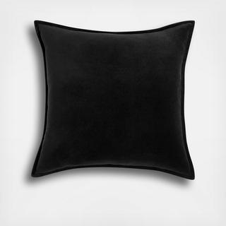 Organic Cotton Velvet Throw Pillow Cover