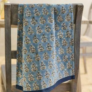 Samira Cotton Dish Towel - Blue