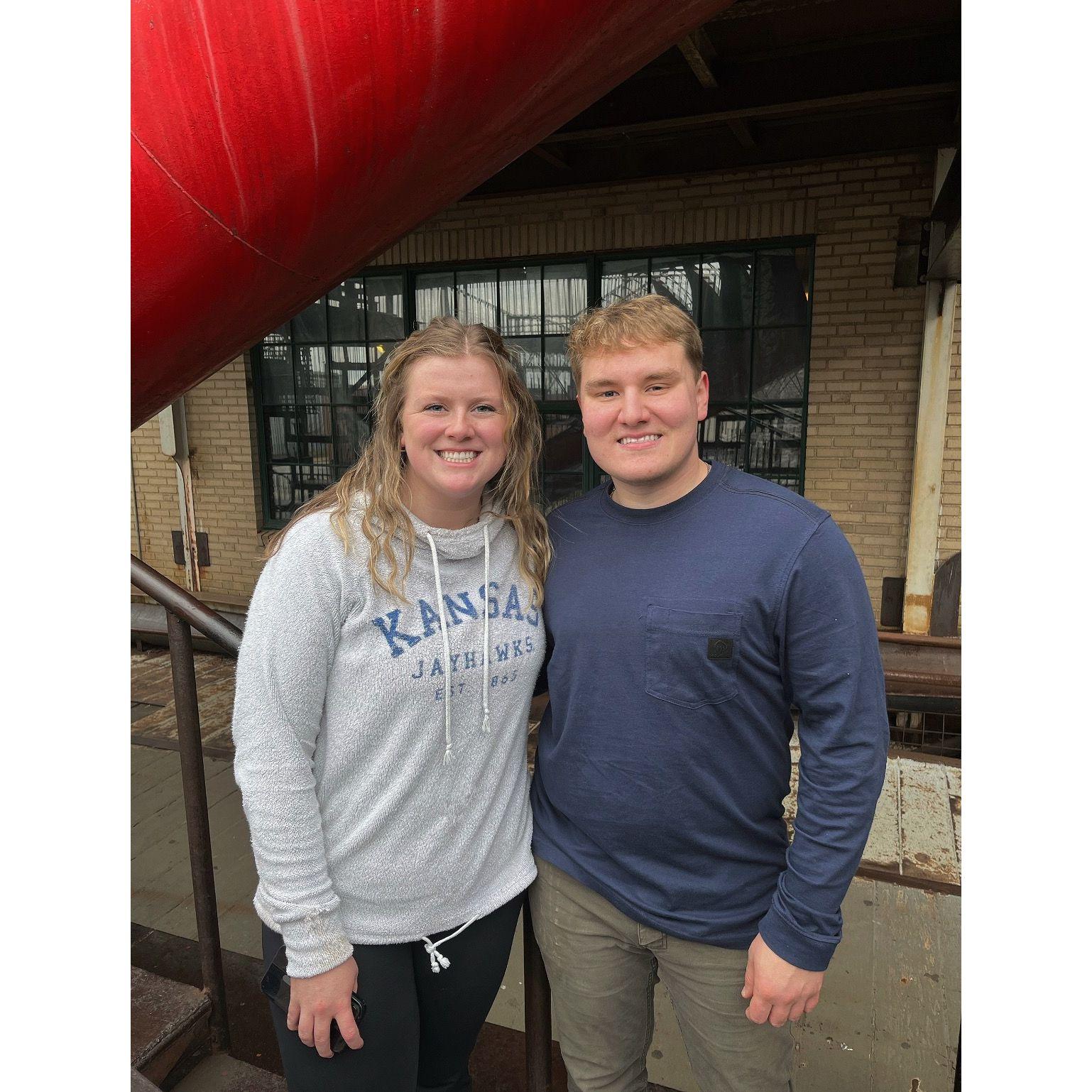 1/5/23: Kyle's first visit to STL