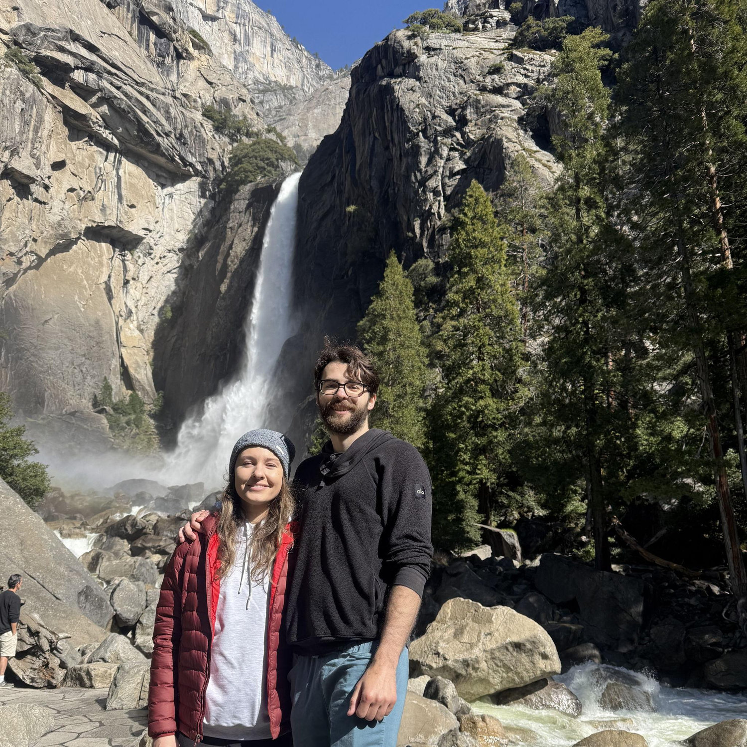 Chasing waterfalls in Yosemite
