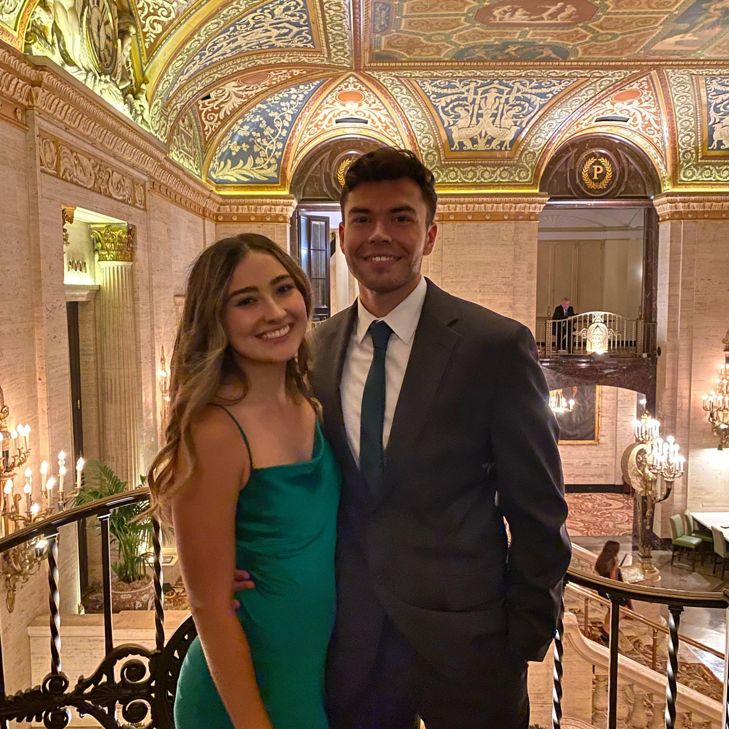 July 2022: First time attending a wedding together!