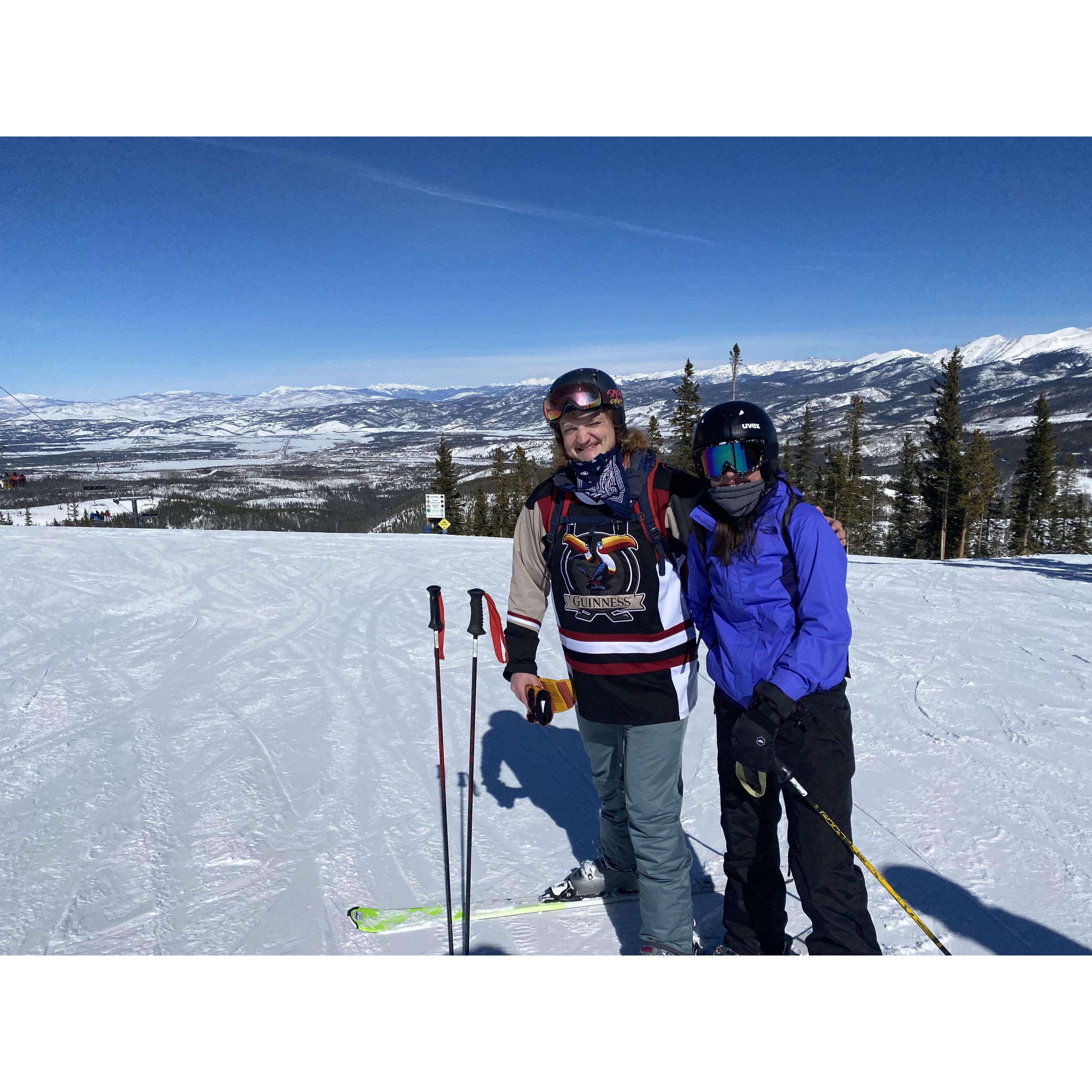 1st ski trip to Colorado!