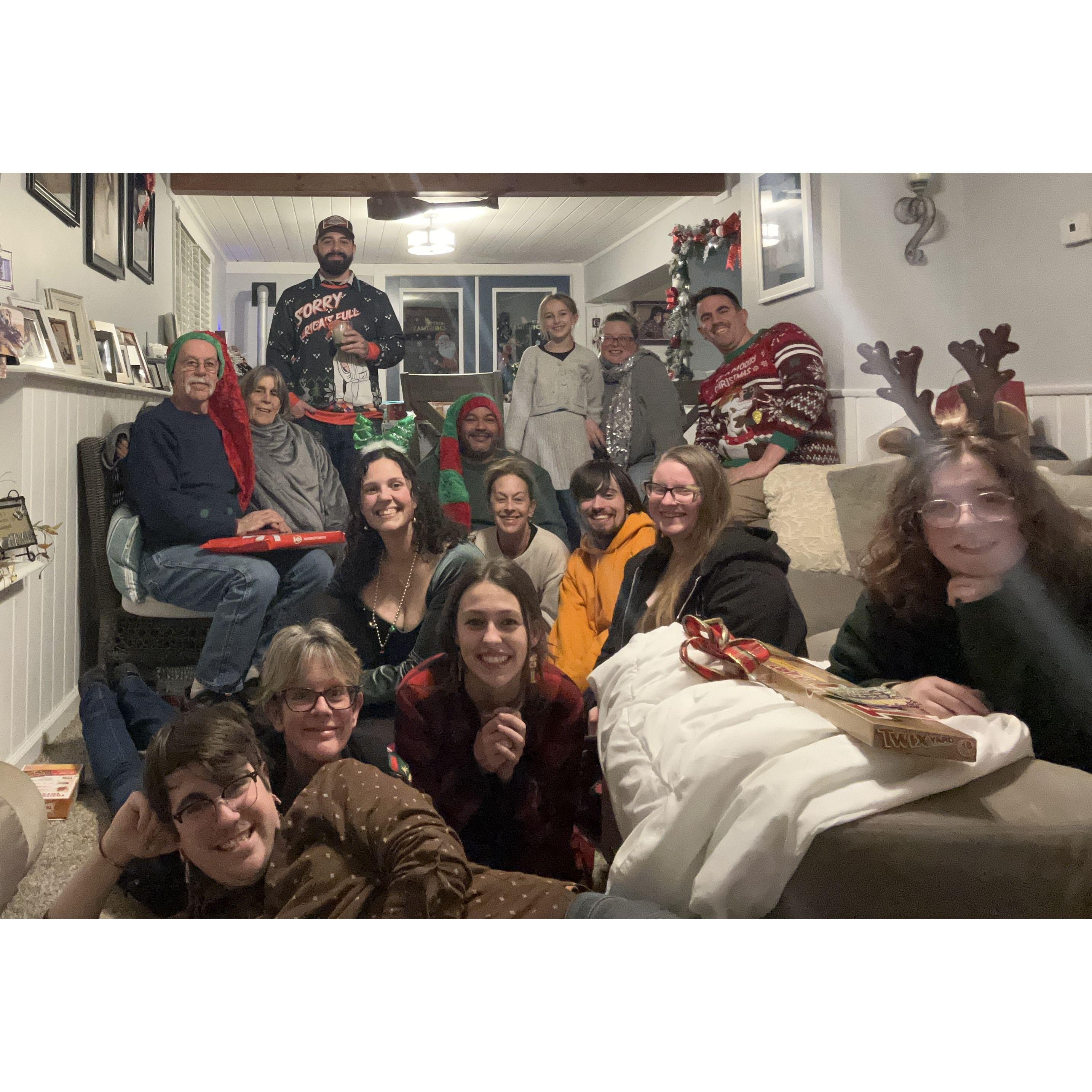 Spending Christmas with family!