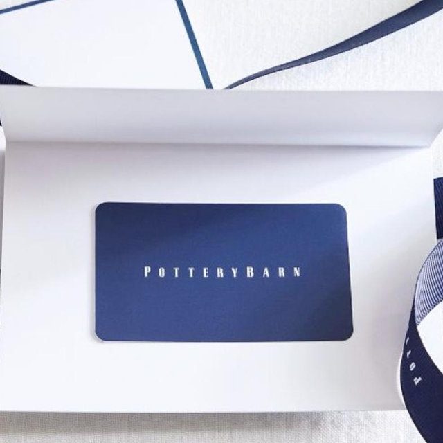 Pottery Barn Gift Card (any amount)