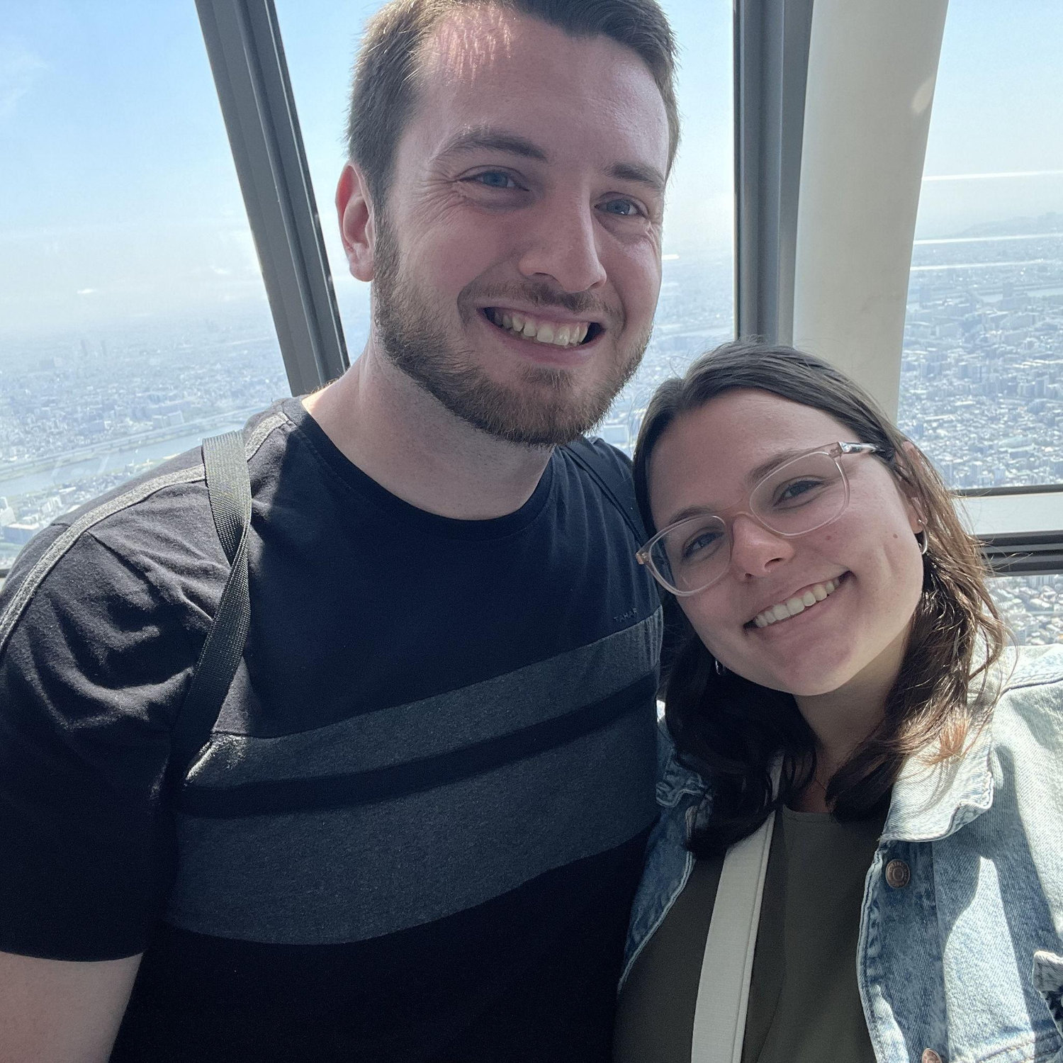 Taken at the top of Tokyo Skytree, April 2025