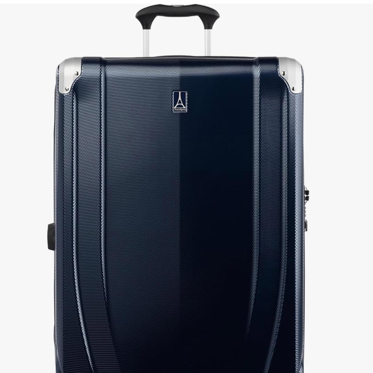 Travelpro Pathways 3 Hardside Expandable Luggage, 8 Spinner Wheels, Lightweight Hard Shell Suitcase, Checked Large 28 Inch, Royal Blue