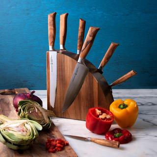 Oliva Elité Magnet Knife Block Set, 8-Piece