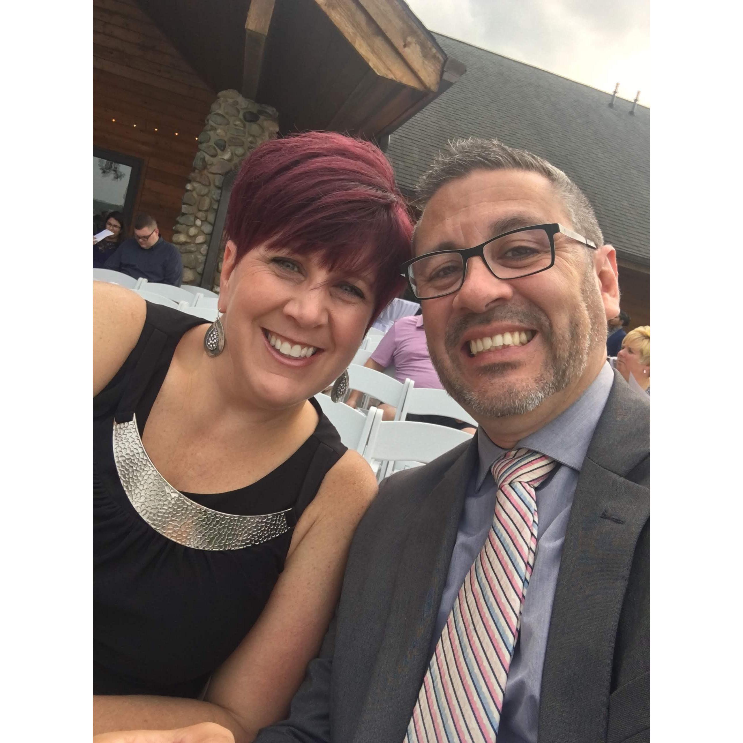 One of the many weddings we have attended.