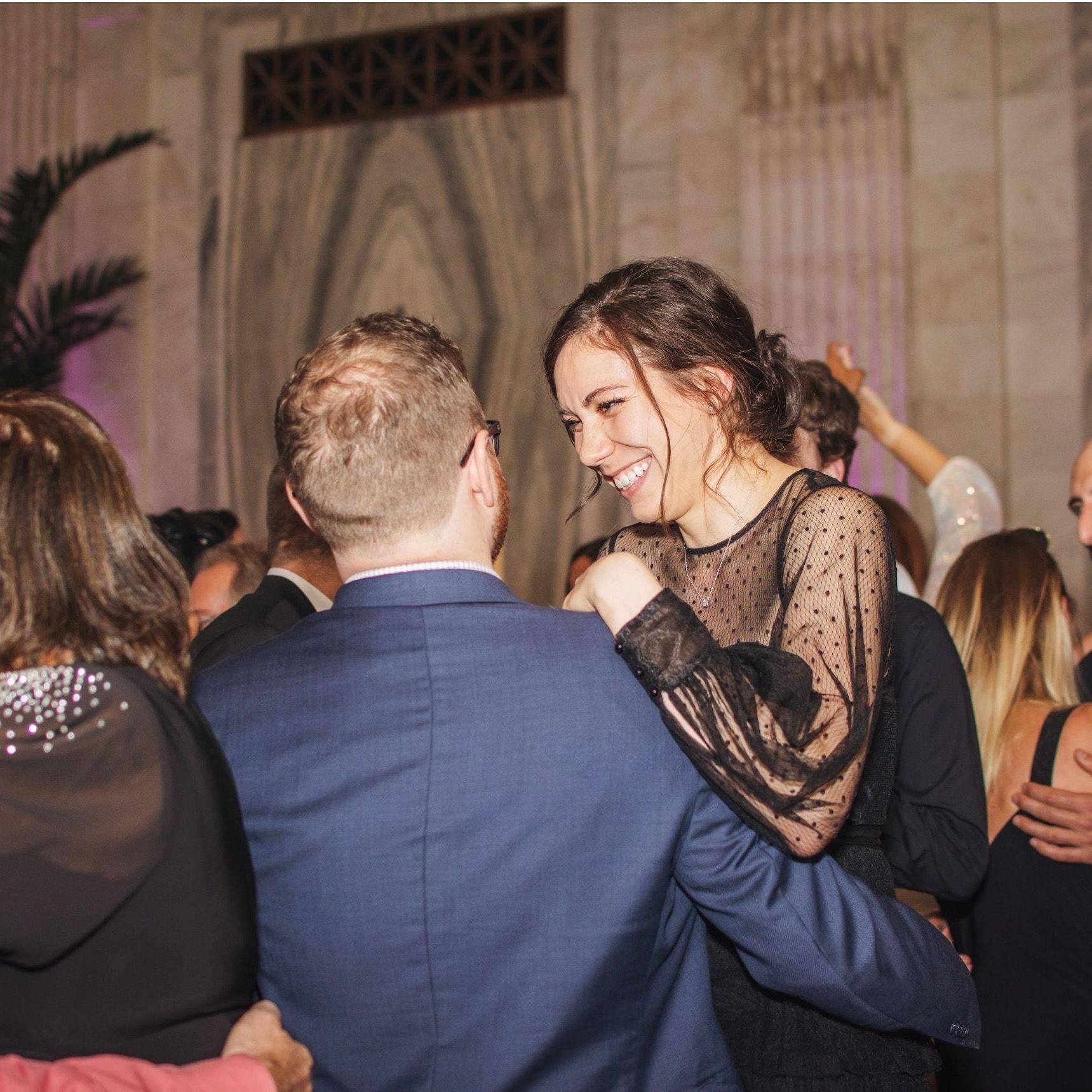 Laughing through every slow dance we've ever done
