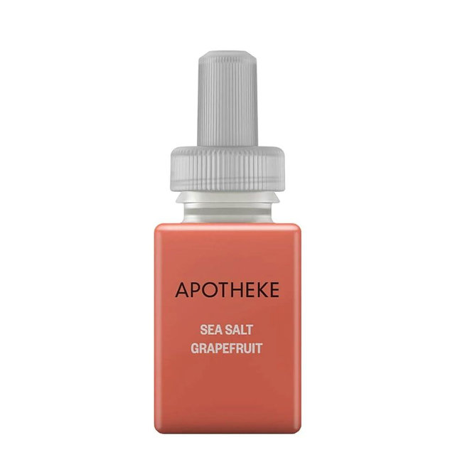 Pura Smart Home Plug-in Diffuser Refills by Apotheke, (Sea Salt Grapefruit) - Pura Fragrance Refills - Long-Lasting Aromatherapy Air Freshener Fragrance Products with Perfume-Grade Essential Oils