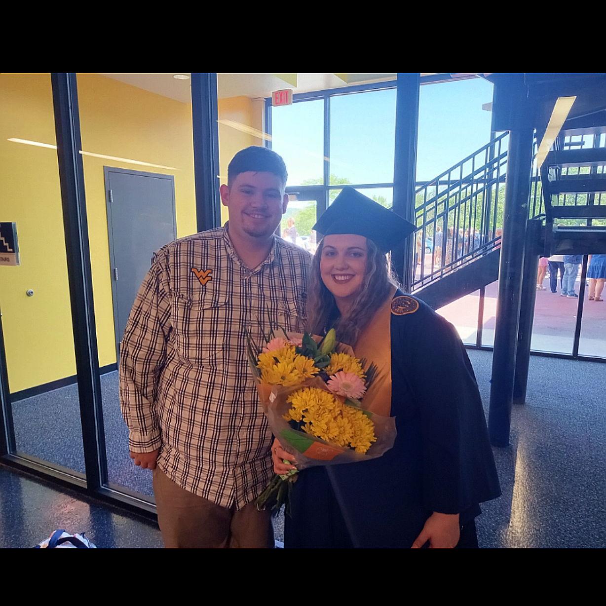 This was taken the day Ives graduated from WVU with her bachelors degree. 2025
